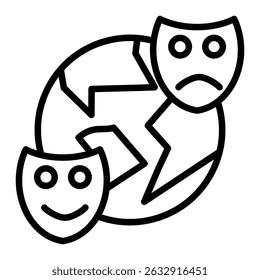 Expression Icon Element For Design