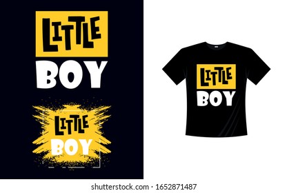 Expression: little boy awesome typography, tee shirt graphics, vectors