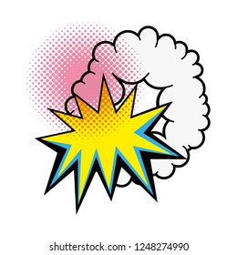 expression pop art style