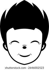 expression of sincere smile to your love one.