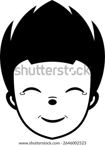 expression of sincere smile to your love one.