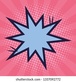 expression star pop art style