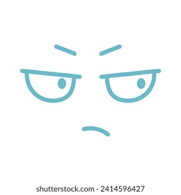 expresiones de ilustraciones faciales de dibujos animados