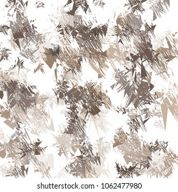 Expressive Abstract modern vector background with sharp overlapping stains, spots, blobs. Colored layered Texture. Decorative abstraction for textile design, cloth, paper packaging
