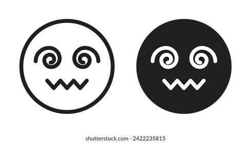 Expressive Emoji Vector Icon Set. Emotional Iconography Vector Symbol for UI Design.