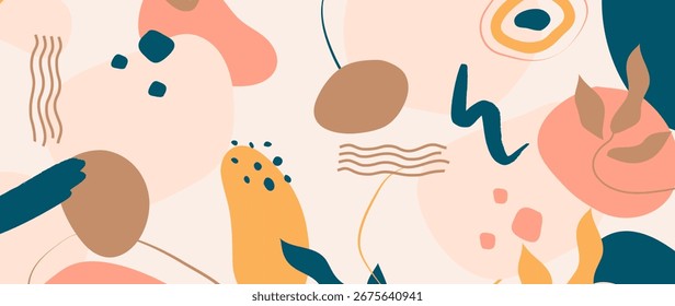 Expressive painted abstract background with artistic brushstrokes, ideal for creative and decorative projects.