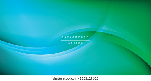 Expressive poster with shadow lines. Features technology, minimalist, and business themes, bright vibrant color schemes