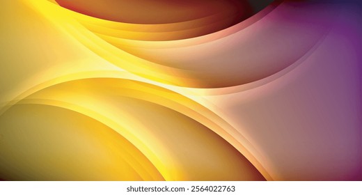 Expressive poster with shadow lines. Features technology, minimalist, and business themes, bright vibrant color schemes