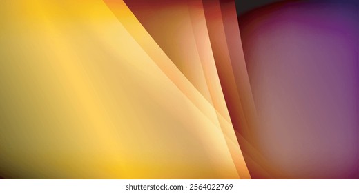 Expressive poster with shadow lines. Features technology, minimalist, and business themes, bright vibrant color schemes