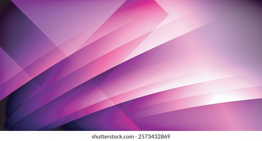 Expressive poster with shadow lines. Features technology, minimalist, and business themes, bright vibrant color schemes