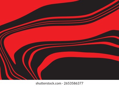 Expressive Red Marbling Texture, Can Be Used for Experimental Design Projects, Contemporary Wall Prints, or Event Flyers