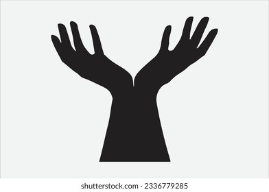 Expressive Silhouette Hands, Diverse and Versatile Vector Collection