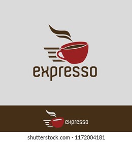 Expresso Coffee Logo Design Template