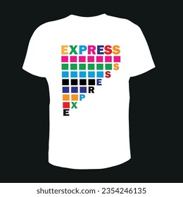 EXPRESS,STRONG,NATURE,OFF WHITE CREATIVE T SHIRT