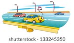 An expressway is smooth