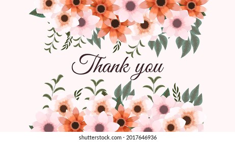 Exquisite abstract flower background template with place for your text. floral elements, leaves, vines suitable for web, banners, posters, social media, apps, design ads, invites. Vector Illustration