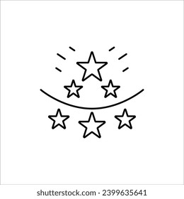 Exquisite Awards and Bonuses Vector Icons Set - Modern Thin Line Illustrations for Success and Recognition! Discover a collection of editable icons, including Cups, Awards, Medals, Diplomas, Champion,