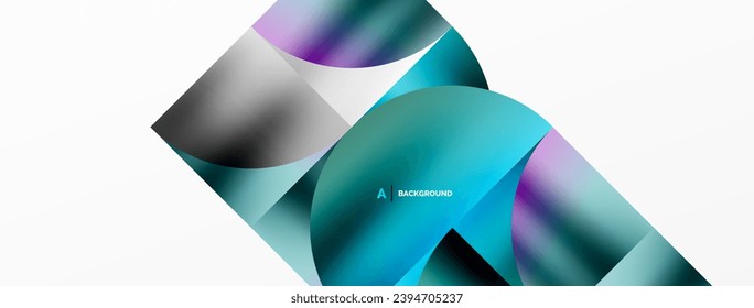 Exquisito telón de fondo que combina el minimalismo moderno con el encanto metálico. Con sus triángulos redondos, exuberan sofisticación geométrica y encanto subestimado para papel de pared, banner, fondo, página de inicio