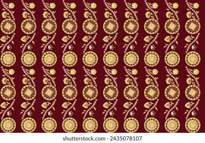 Exquisite border design, border pattern, Motif, Graph
Digital Textile All-Over Pattern Design for Pakistani-Indian-Turki-Kurti Design