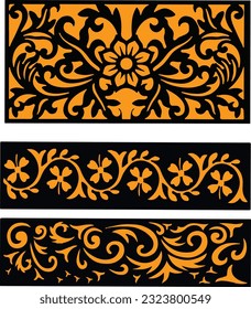 Exquisite Carvings Vector Illustration - Uncover the artistry of intricate carvings with this exquisite vector illustration.