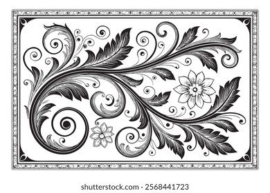 Exquisite Collection of Best-Selling Intricate Floral Laser Cut Designs for Decorative Panels, Wall Art, Home Decor, CNC Templates, Crafting Projects, and Artistic Laser Engraving Templates