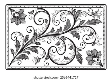 Exquisite Collection of Best-Selling Intricate Floral Laser Cut Designs for Decorative Panels, Wall Art, Home Decor, CNC Templates, Crafting Projects, and Artistic Laser Engraving Templates