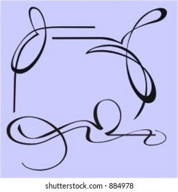 Exquisite Design Elements 1 (Vector) Very clean and exquisite design elements of ornamental type.  Very clean vectors!