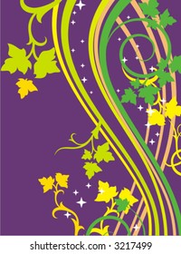 Exquisite floral background. Check my portfolio for more of this series as well as thousands of other great vector items.
