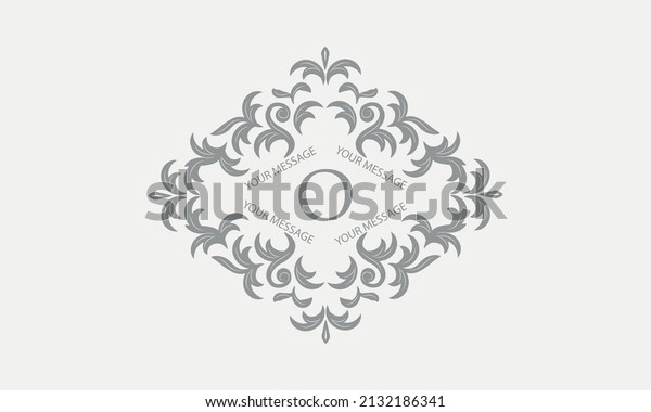 Exquisite floral logo with calligraphic letter\
O. Business sign, identity monogram for restaurant, boutique,\
hotel, heraldic,\
jewelry.