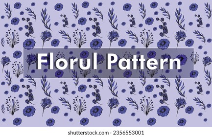 Exquisite Floral Patterns Collection. Floral Pattern Template.