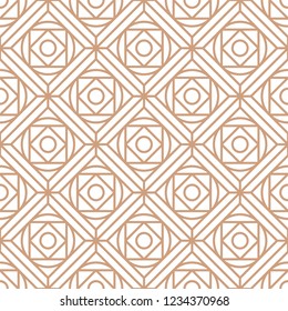 Exquisite, luxurious, rich modern seamless pattern, ornament. Gold mozaic, tile style.