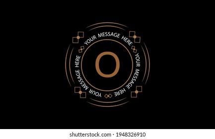 Exquisite, modern monogram with the letter O. Premium brand icon. Vector logo design for business, beauty industry, cosmetics, salon, boutique, company, corporation.