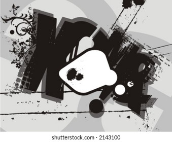 Exquisite Series of Typography Grunge Backgrounds. Check my portfolio for much more of this series as well as thousands of similar and other great vector items.