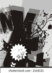Exquisite Series of Typography Grunge Backgrounds. Check my portfolio for much more of this series as well as thousands of similar and other great vector items.