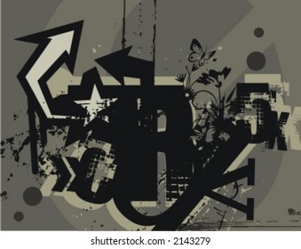 Exquisite Series of Typography Grunge Backgrounds. Check my portfolio for much more of this series as well as thousands of similar and other great vector items.