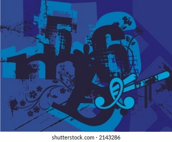 Exquisite Series of Typography Grunge Backgrounds. Check my portfolio for much more of this series as well as thousands of similar and other great vector items.