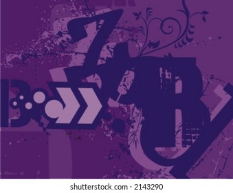 Exquisite Series of Typography Grunge Backgrounds. Check my portfolio for much more of this series as well as thousands of similar and other great vector items.