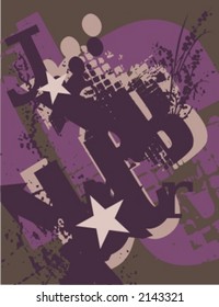 Exquisite Series of Typography Grunge Backgrounds. Check my portfolio for much more of this series as well as thousands of similar and other great vector items.