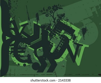 Exquisite Series of Typography Grunge Backgrounds. Check my portfolio for much more of this series as well as thousands of similar and other great vector items.