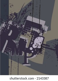 Exquisite Series of Typography Grunge Backgrounds. Check my portfolio for much more of this series as well as thousands of similar and other great vector items.