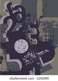 Exquisite Series of Typography Grunge Backgrounds. Check my portfolio for much more of this series as well as thousands of similar and other great vector items.