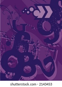Exquisite Series of Typography Grunge Backgrounds. Check my portfolio for much more of this series as well as thousands of similar and other great vector items.