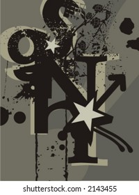 Exquisite Series of Typography Grunge Backgrounds. Check my portfolio for much more of this series as well as thousands of similar and other great vector items.