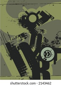 Exquisite Series of Typography Grunge Backgrounds. Check my portfolio for much more of this series as well as thousands of similar and other great vector items.