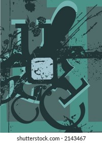 Exquisite Series of Typography Grunge Backgrounds. Check my portfolio for much more of this series as well as thousands of similar and other great vector items.