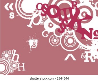 Exquisite Series of Typography Grunge Backgrounds. Check my portfolio for much more of this series as well as thousands of similar and other great vector items.