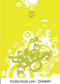 Exquisite Series of Typography Grunge Backgrounds. Check my portfolio for much more of this series as well as thousands of similar and other great vector items.