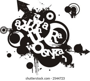 Exquisite Series of Typography Grunge Backgrounds. Check my portfolio for much more of this series as well as thousands of similar and other great vector items.