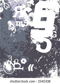 Exquisite Series of Typography Grunge Backgrounds. Check my portfolio for much more of this series as well as thousands of similar and other great vector items.