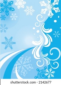 Exquisite Series of Winter and Holiday Backgrounds. Check my portfolio for much more of this series as well as thousands of similar and other great vector items.